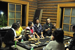 夕食懇親会（バーベキュー）