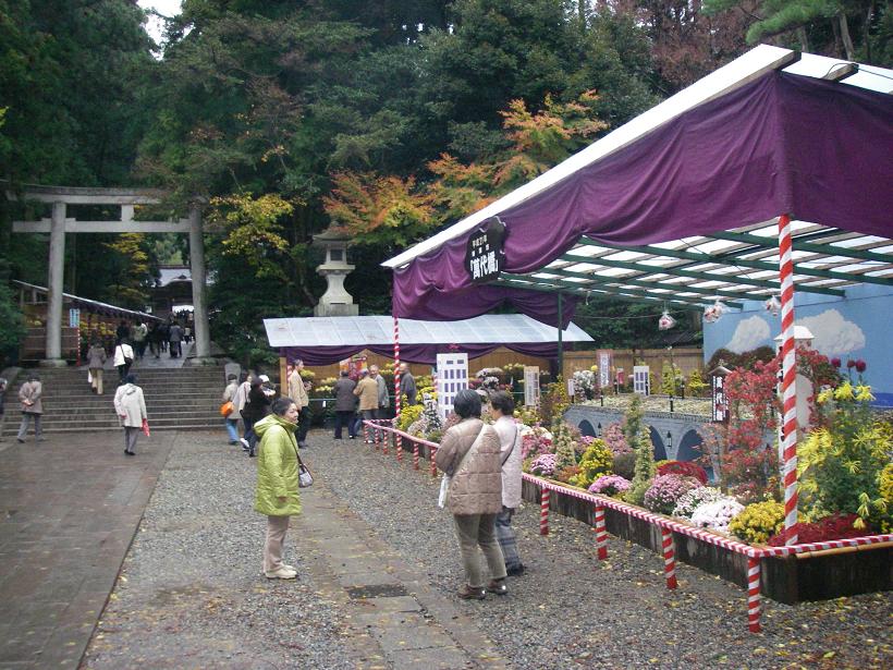 毎年テーマを変えて作られる「大風景花壇」ですが、今年は萬代橋（ばんだいばし）。新潟市街にある信濃川にかかる六連アーチの橋です。