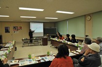 枝幸漁協での学習会の様子"