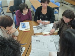 第4回講座 新聞から題材を選び、実際に企画書を作成