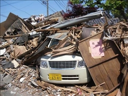 益城町周辺の様子