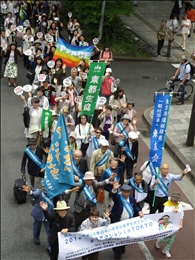 表参堂から原宿、そして神宮通へと進みます