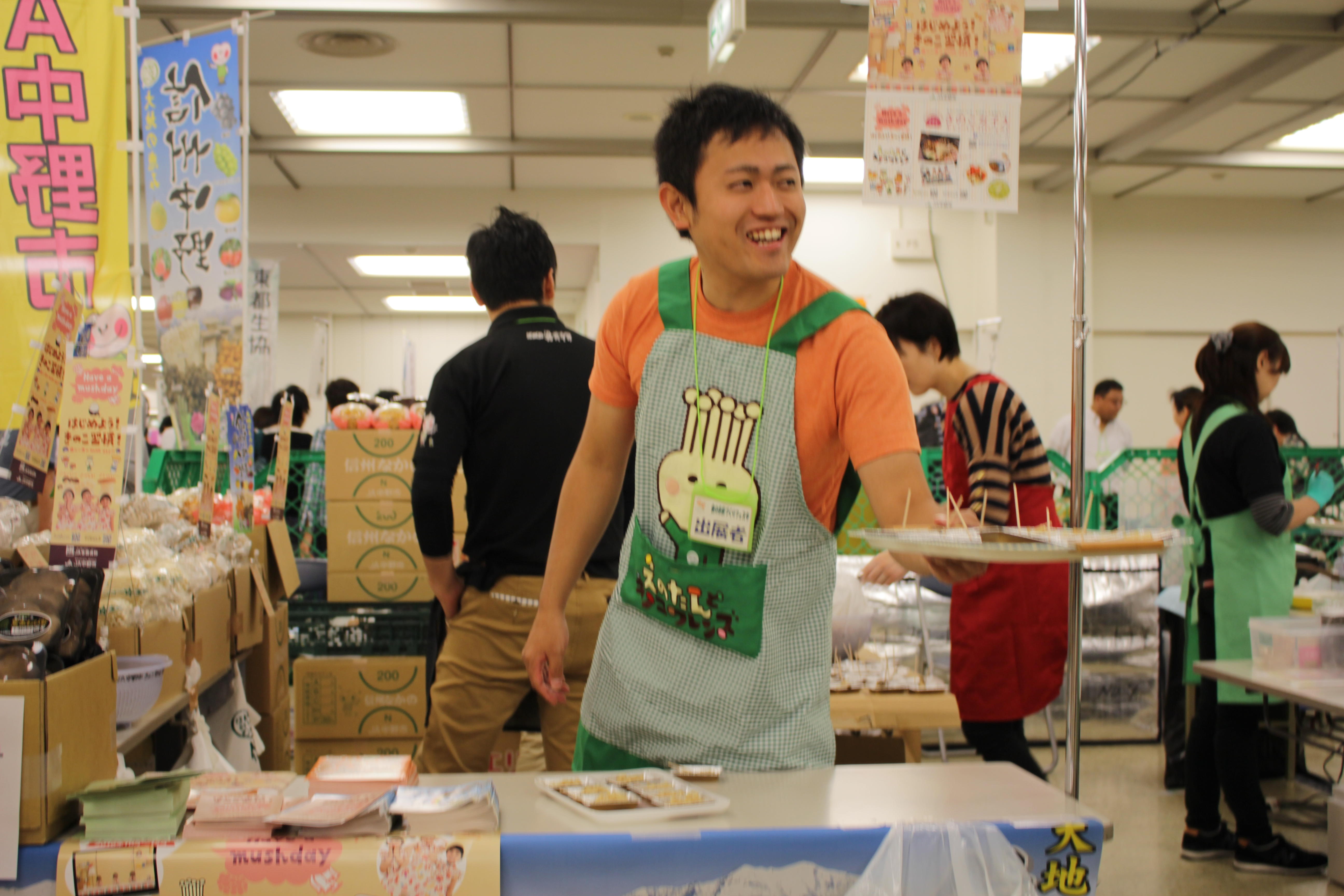 各コーナーでは、さまざまな試食も