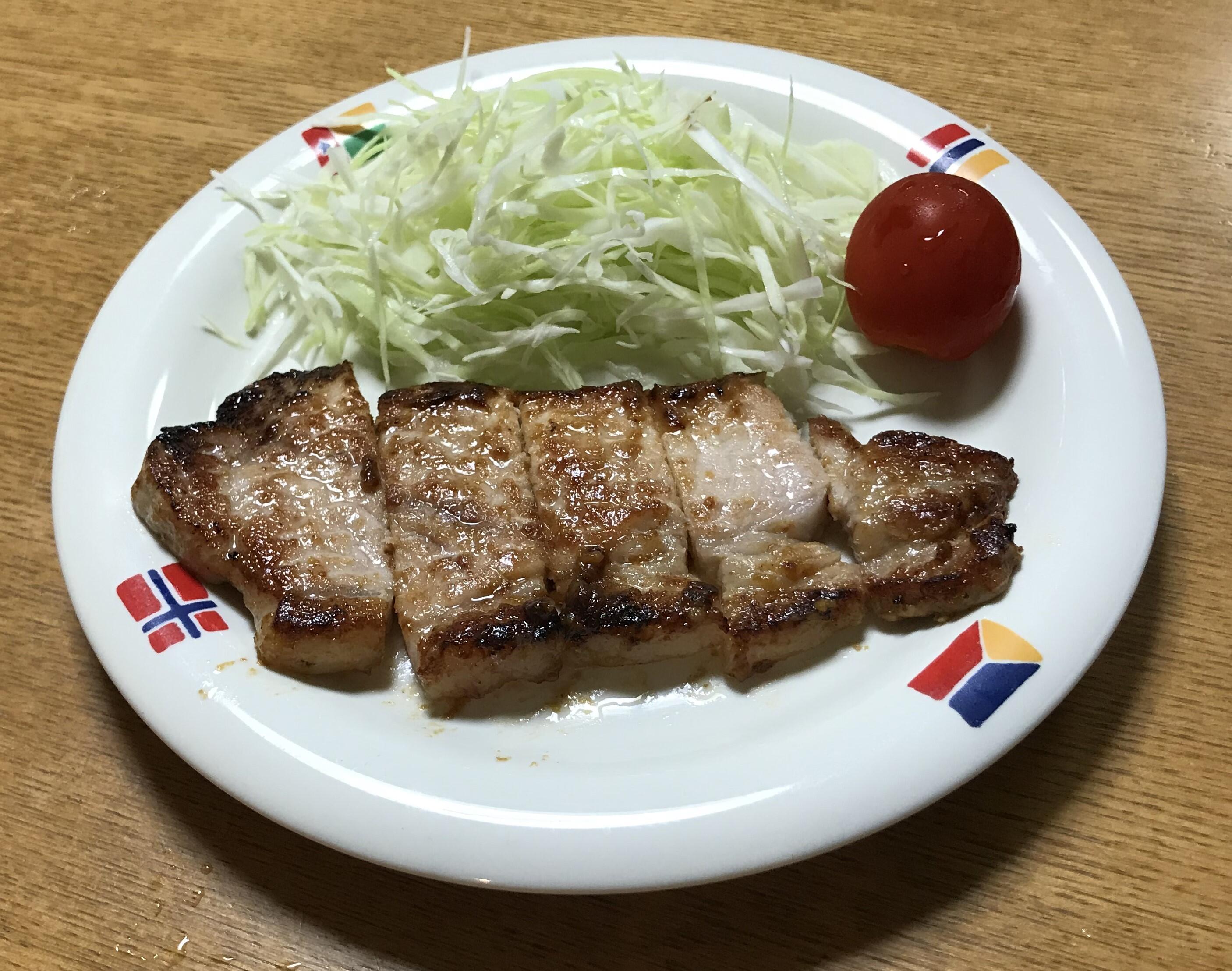 千葉のこめ豚ロース西京焼き