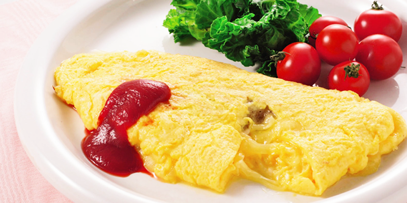 とろ〜りチーズオムレツ