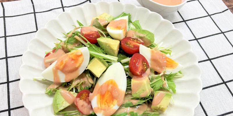 オーロラソースサラダ