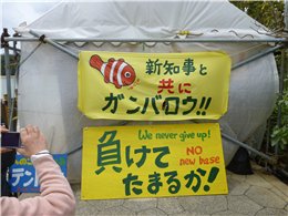 辺野古新基地建設反対の座り込みテント