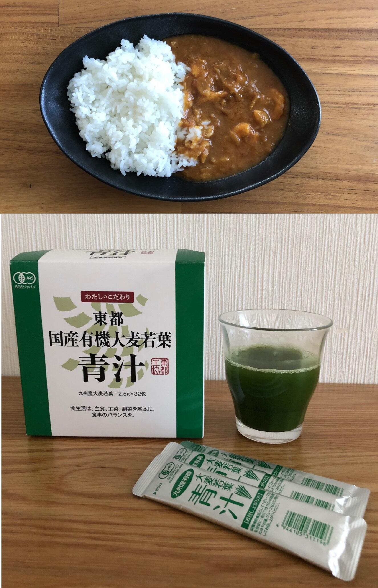 Bチームでは、㈱タケイ「国産有機大麦若葉青汁」、三菱食品㈱･㈱スープストックトーキョー「緑の野菜の冷たいミネストローネ」「海老のフレンチカレー」をふかぼり