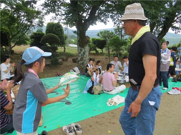 賞品は同産地が生産するコシヒカリ「ぴっかりぴん」2kg