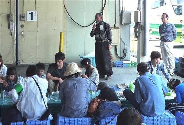 昼食交流会の様子