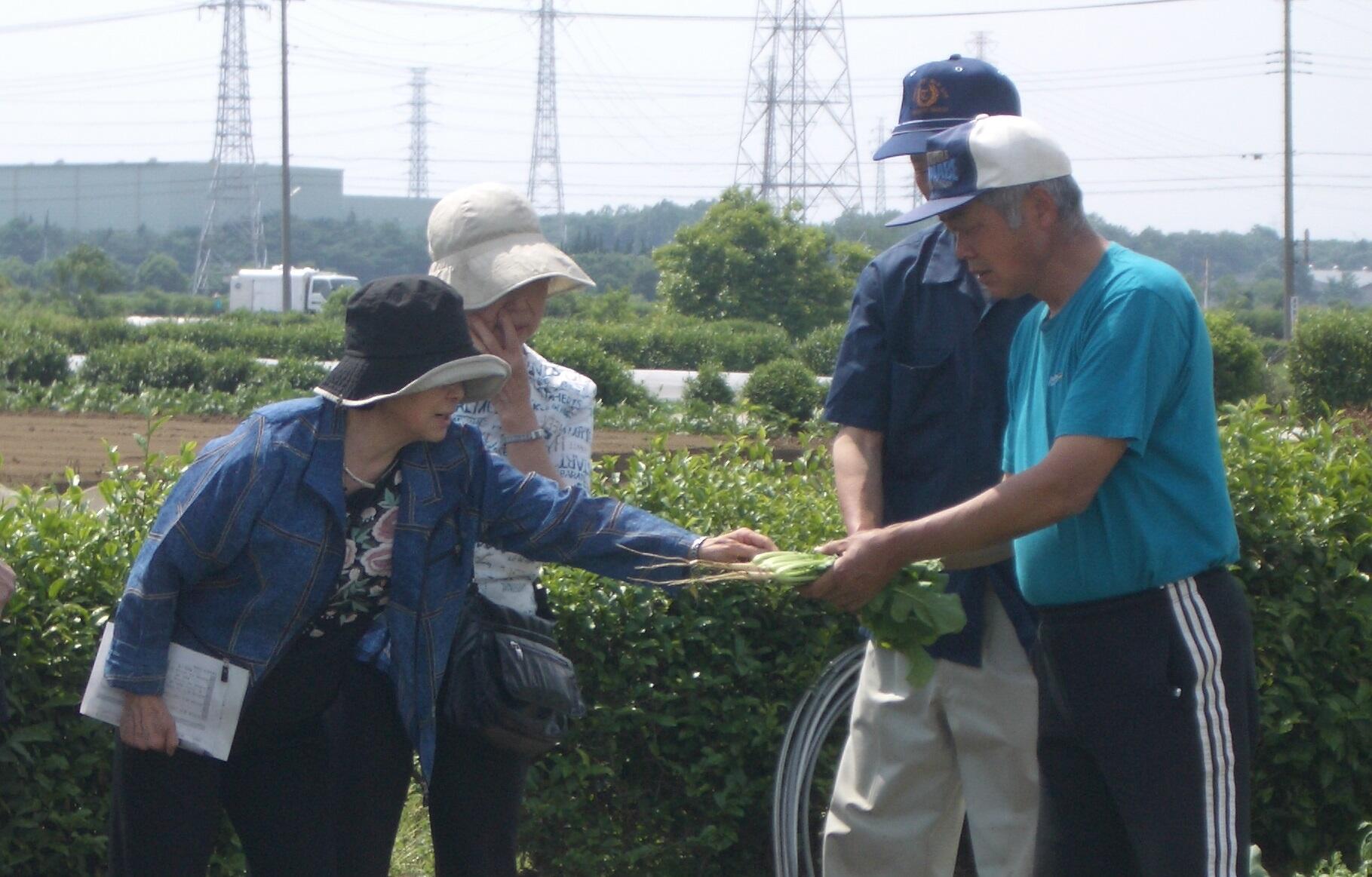 組合員の1つ1つの質問に、生産者は丁寧に答えてくれました