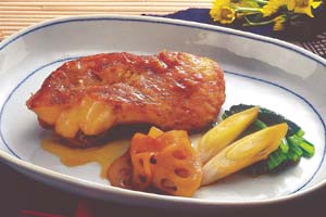 赤魚の照り焼きの写真