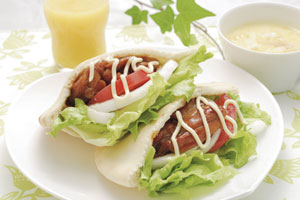 ピタパンサンドの写真