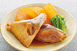 鮭かま大根の写真